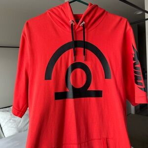 Men’s Nike short sleeve hoodie